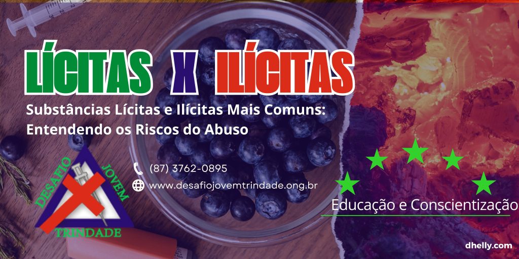 Diversas substâncias com rótulos.